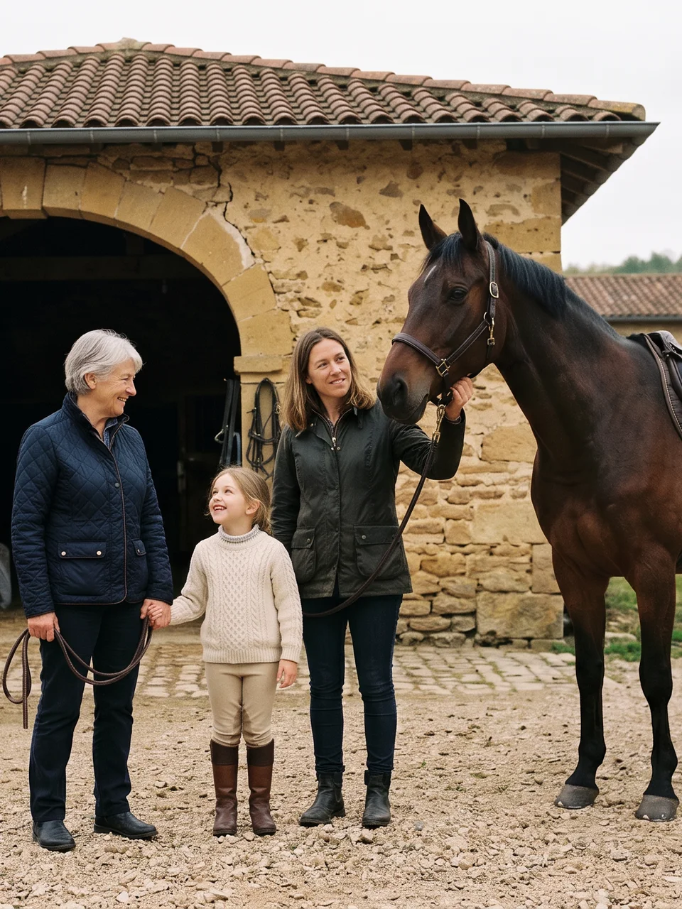 L'équipe, Poney Club Harland, centre équestre à Sonnay